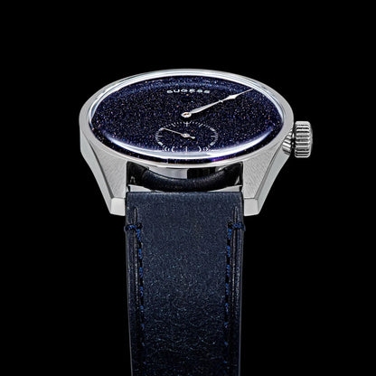 Sugess Mens Watch Automatic ST1721 Movement Aventurine Mechanical Wristwatches Hardlex Glass Fashion Simple Business Clock S451