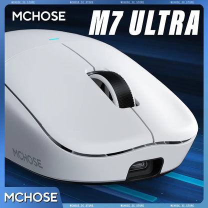 MCHOSE M7 Ultra ergonomska gaming miška PAW3950 Super Sensor TOPSPEED 8000Hz frekvenca poročanja, lahka zasnova, Realtek Master Mice