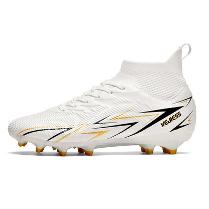 Bottes de Football professionnelles pour hommes, chaussures de Football pour adultes, baskets de sport de plein air, crampons de Football ultralégers, entraînement