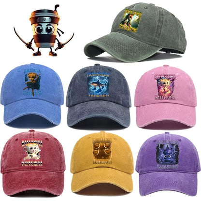 Italian Brainrot Women Men Hats Children's Baseball Cap Accessories Cap Boy Girl Caps Adjustable Men Trucker Sunhat Kids Gift
