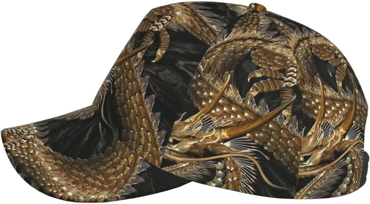 Καπέλο Dragon Snapback για άνδρες, καπέλα μπέιζμπολ, ανδρικό καπέλο ηλίου, ρυθμιζόμενο καπέλο Trucker για γυναίκες και άνδρες