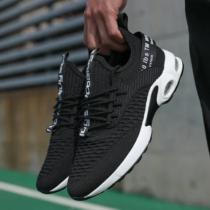 Chaussures d'été pour hommes maille chaussures de sport décontractées printemps été chaussures Tennis léger marche noir baskets 2025 article de vente chaude