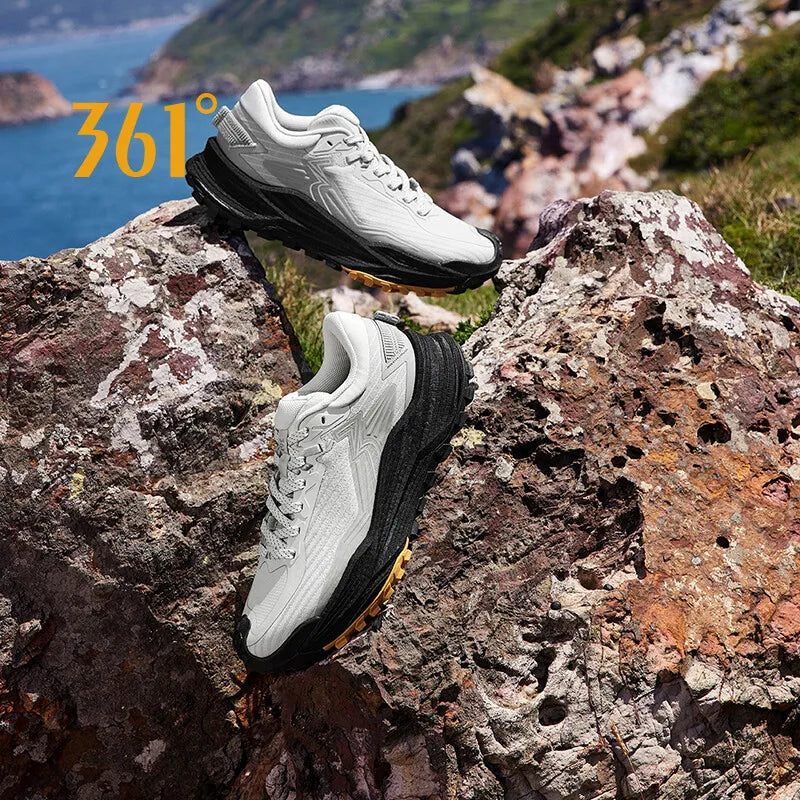 361 Degrees WUXIA 2.0 Lightweight Soft Airy Rebound Cushioning Non-Slip Outdoor Hiking Versatile Sneaker Male 672542201