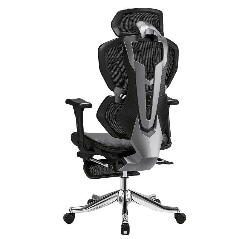 Chaise de jeu ergonomique haut de gamme pour longues sessions, confort respirant, accoudoirs 9D réglables, chaise d'ordinateur pour joueurs