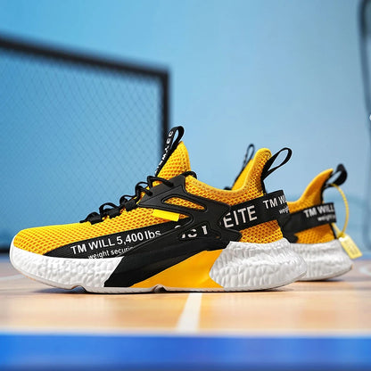 Scarpe da uomo nuove, sneakers, leggere, casual, alla moda, da corsa, elastiche, per il tempo libero, in rete, estive, sportive, da tennis, da passeggio, taglia