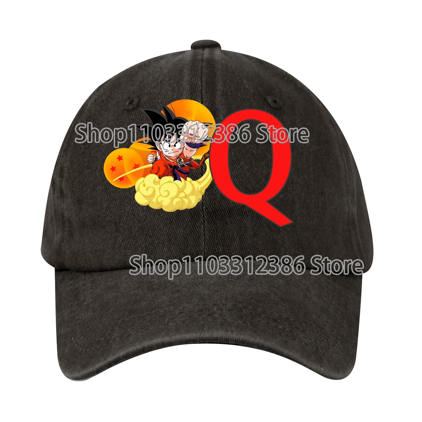 Dragons Ball Baseball Cap Men Casual Daily Outdoor Sunshade Hats Washable Anime Pattern Duck Tongue Hat Children Birthday Gift