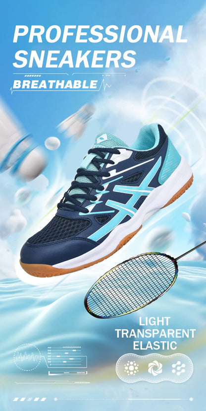 TaoBo New High Quality Men Badminton Shoes Size 36-45 Tennis Shoes Outdoor Sports Pro Handball Sneakers Men and Women