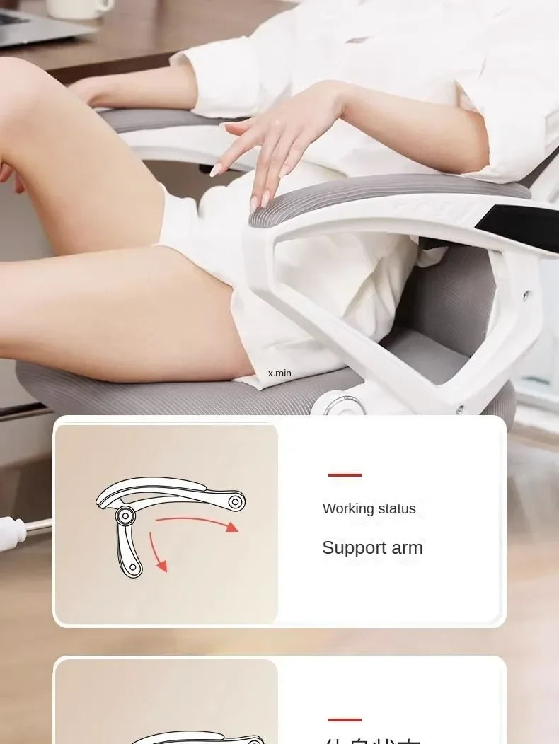 Computer Chair, Rotating Office Chair, Boss Chair, Comfortable to Lie Down, Student Bedroom, Engineering Chairs, e-sports Chairs