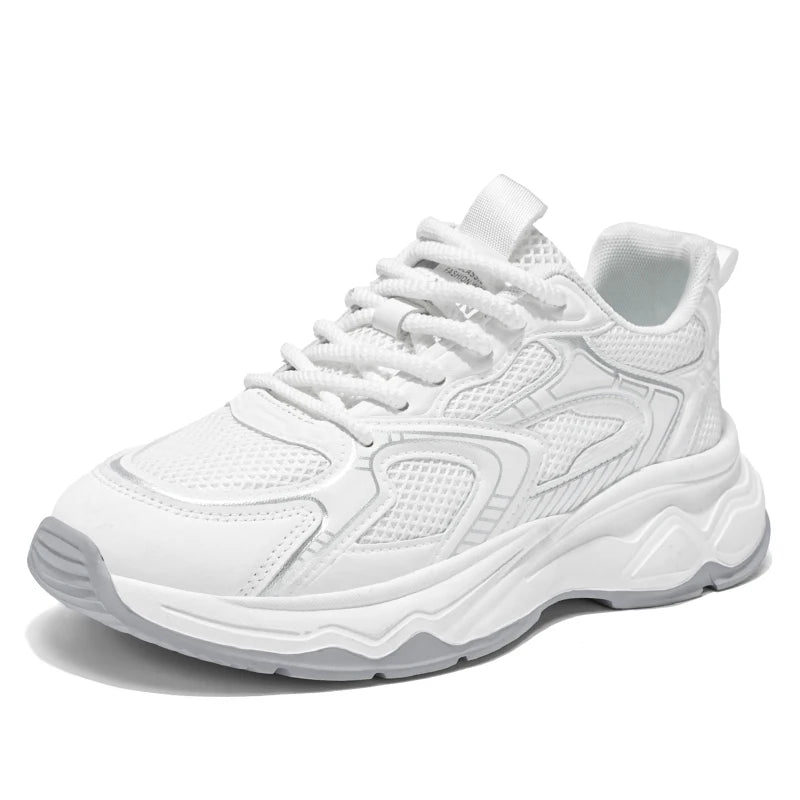 Zapatillas casuales rápidas para hombre, primavera/verano, suela blanda antideslizante, transpirables, para running al aire libre, moda juvenil, zapatillas deportivas Joker