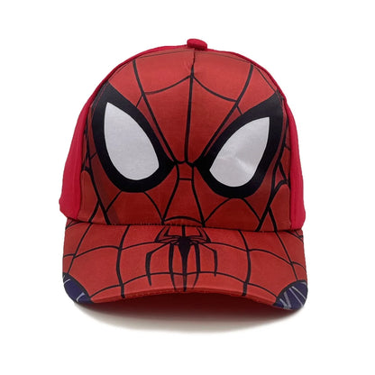 Marvel Spider-Man animefigur, basebollkeps, barnkeps med skärm, bomull/polyester, huvudbonad, solskydd för alla årstider, presenter