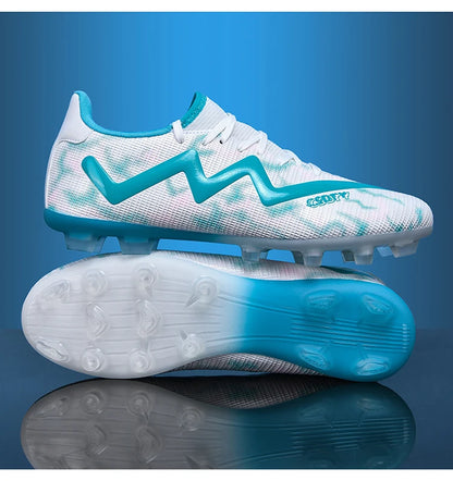 Chaussures de football pour hommes, antidérapantes, résistantes à l'usure, pour entraînement sur gazon, chaussures de football pour jeunes, chaussures de football légères pour homme