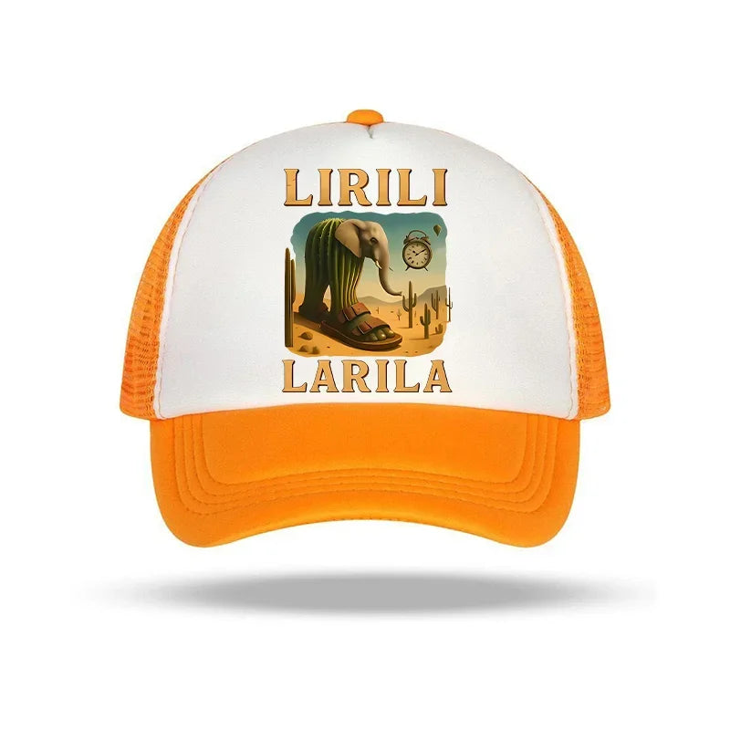 Italian Brainrot Kids Baseball Cap Boy Casual Hat Children Sports Sun Hats Tung Sahur Tralalers Shark Adjustable Bonnet Men Gift