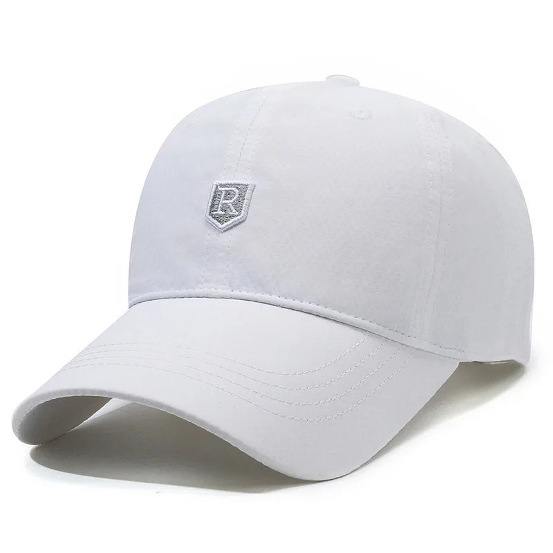 Męskie / damskie wiosenne / letnie cienkie, szybkoschnące czapki przeciwsłoneczne, czapki sportowe do biegania, czapki z daszkiem do baseballu, czapki z daszkiem chroniące przed słońcem i z filtrem przeciwsłonecznym