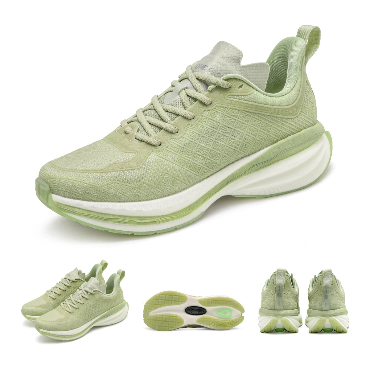 ONEMIX Scarpe sportive cinesi Nuove scarpe da corsa da uomo ammortizzanti Antiscivolo Traspiranti Leggere Sneaker da donna per attività all'aperto