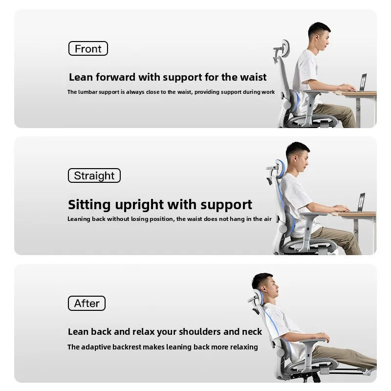 Multi-functional Chair Office Chair Computer Chair Recliner Chair Nap Ergonomic Chair Swivel Chair E-sports Chair