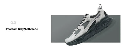 Xtep Men's Casual Shoes Winter Street Style Cushion Lightweight Wear-Resistant Breathable Walking Sneakers 875419320005