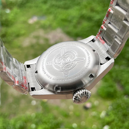 STEELFLIER Officieel SF740V Nieuw quartz-polshorloge Super C3 Lichtgevend 200 m waterdicht VH31 Mute-uurwerk Herenmode Zakelijk horloge
