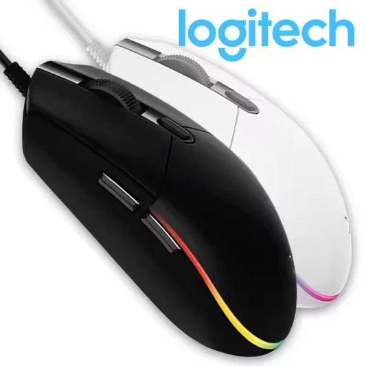 Logitech G102 Wired Gaming Mouse RGB Backlight 8000DPI Optical Sensor 6 Programmable Buttons for PC Laptop Gamers