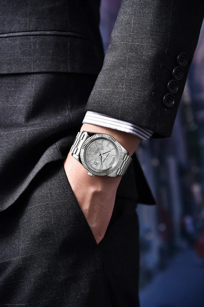 PAGANI DESIGN DD40 herenhorloge – Model in roségoud, luxe mechanisch polshorloge, automatisch uurwerk, saffierglas met antireflectiebehandeling, waterdicht
