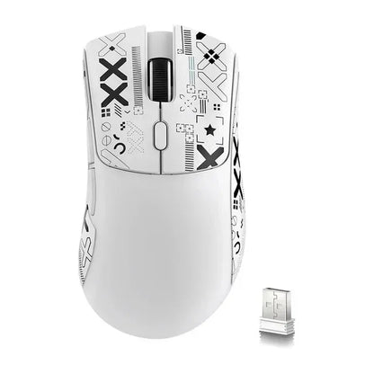 ATTACK SHARK R1 2.4G USB Wireless Bluetooth Gaming Mouse 18K DPI PAW3311 Tri-Mode Connectivity 59g Lightweight For PC Laptop Mac