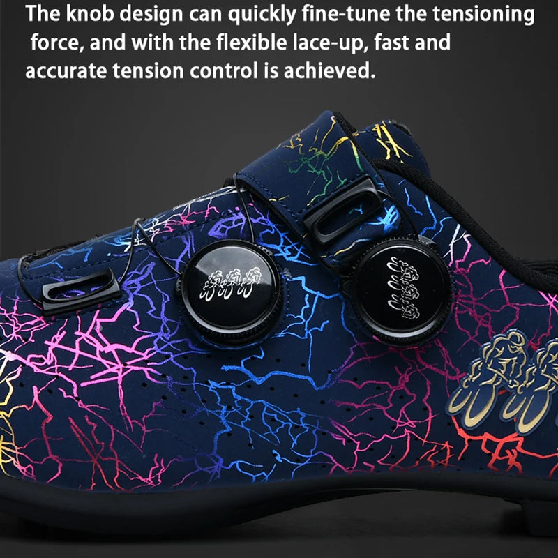 2025 Cycling Sports Shoes MTB and Cleats Men's Sports Speed Cycling Shoes Women's Mountain Racing Flat SPD Road Cycling Shoes
