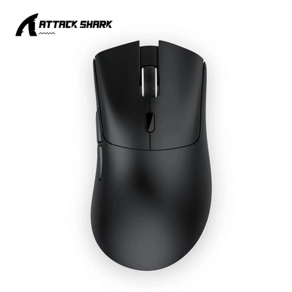 Attack Shark R1 Wireless Mouse for Gaming 1000 Hz PAW3311 Sensor, Rechargeable, Bluetooth Tri-mode, Ergonomic