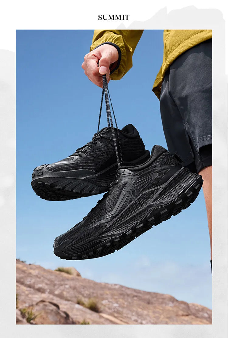 361 Degrees WUXIA 2.0 Lightweight Soft Airy Rebound Cushioning Non-Slip Outdoor Hiking Versatile Sneaker Male 672542201
