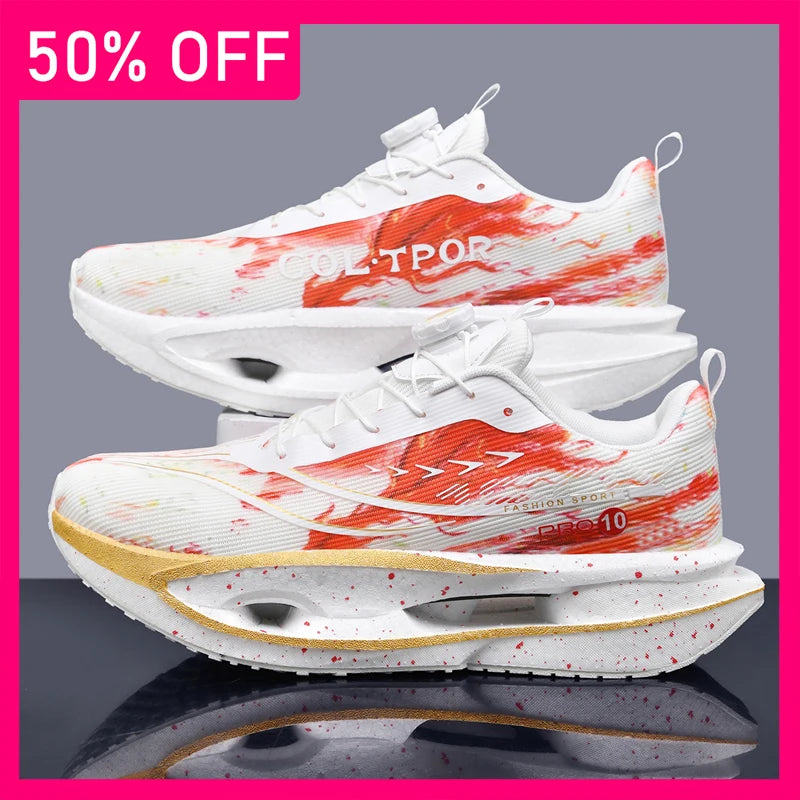 New Unisex Sports Shoes Soft Sole Cushioning Lightweight Anti-Slip Professional Training Shoes Comfortable Durable Casual Shoes