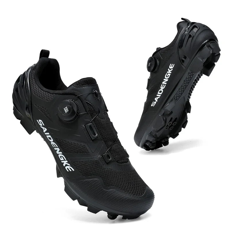 Unisex Cycling  MTB Shoes Men Mountain Sneakers Footwear Dirt Bike Racing Clit Bicycle Woman Mtb Speed Cleat Biking