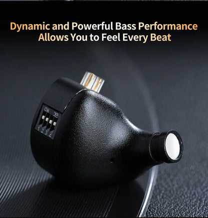 KZ ZS12 PRO X Hybrid Dynamic & Balanced Armature Technology IEM Earphone Upgrade HiFi Bass In Ear Headphone Tunning Wire Headset