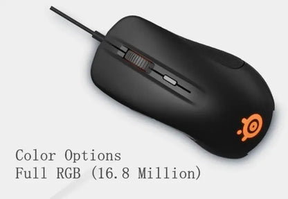 SteelSeries Rival 300S Gaming Mouse Wired RGB Gaming Mouse with TrueMove1 Optical Sensor, 7200 CPI, 6 Programmable Buttons USB Gaming Mouse