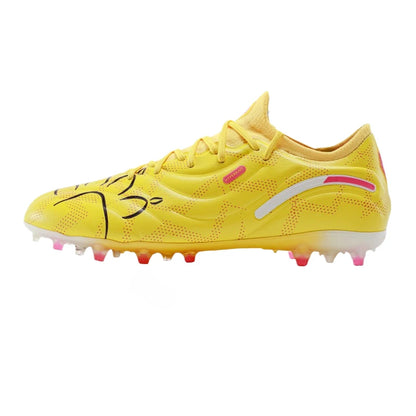 Kelme High-End Football Shoes Short Nail Anti-Slip Football Boots Artificial Grass Cushioning Training MG Football Shoes