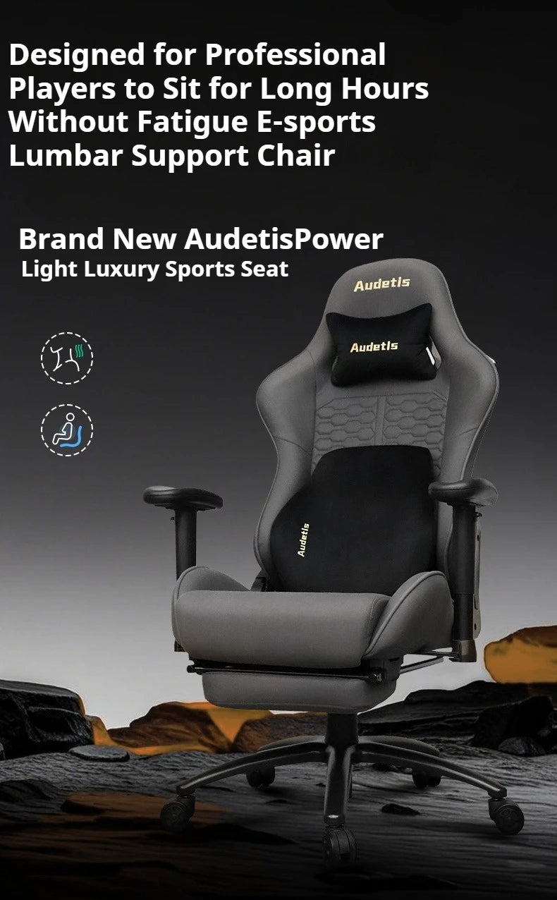 Office Ergonomic Gaming Chairs Desk Gamer Computer Comfortable Chairs Vanity Chair Technology Fabric Gaming Chairs Home Bedroom