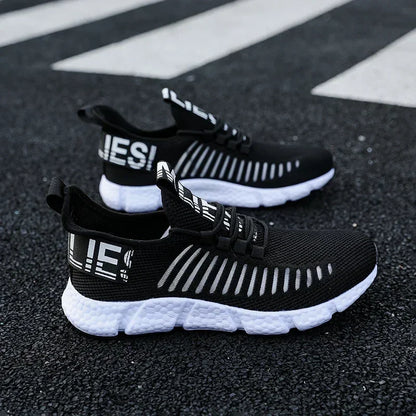 Summer Men's Sneakers Lightweight Breathable Mesh Outdoor Casual Shoes Fashionable Tennis Training Shoes Men's Shoes Free Shipping