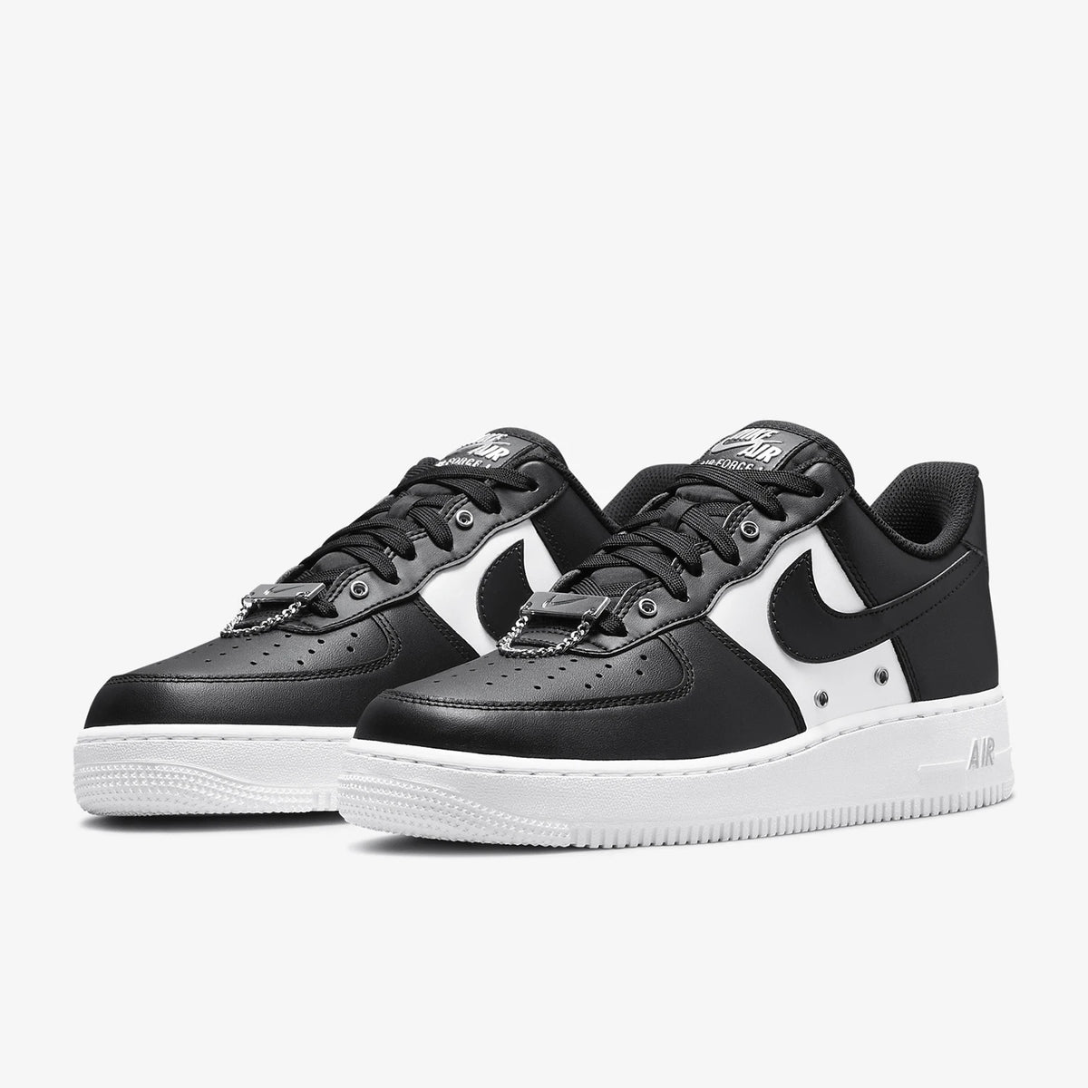 Nike officiella äkta Air Force 1 07 PRM patchwork-sneakers för herr DA8571-001