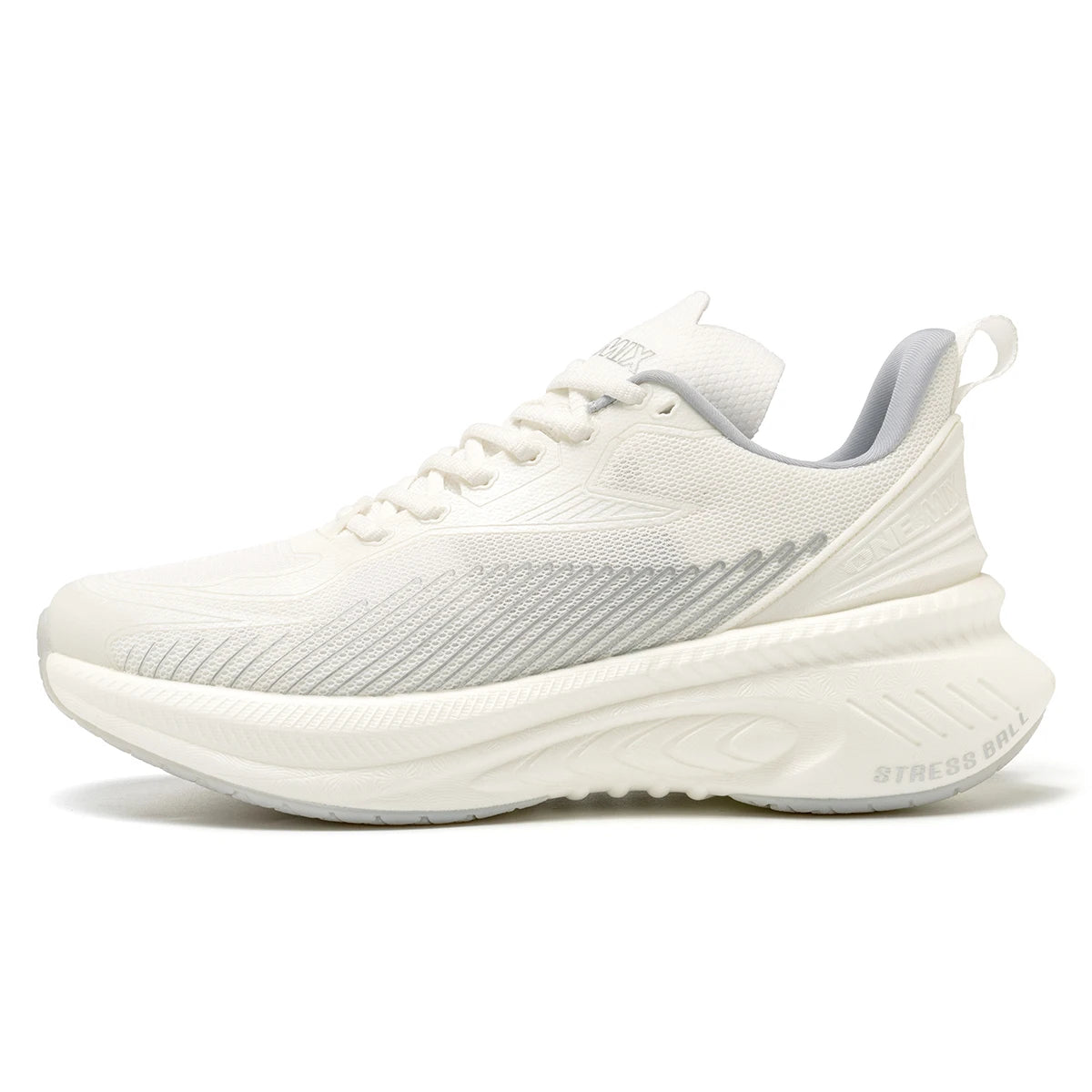 Onemix New Original Men Running Sports Shoes Shock Absorption Soft Lightweight Breathable Mesh Non-slip Cushioning Sneakers