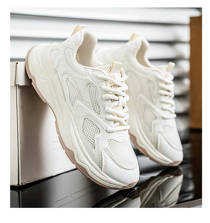 Zapatillas casuales rápidas para hombre, primavera/verano, suela blanda antideslizante, transpirables, para running al aire libre, moda juvenil, zapatillas deportivas Joker