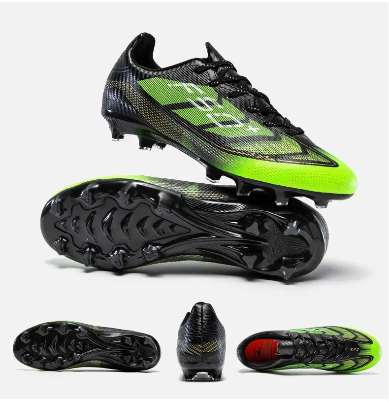 Nouvelles chaussures de football pour hommes, chaussures de sport antidérapantes pour terrain en gazon, baskets professionnelles, chaussures d'entraînement pour activités sportives en extérieur, chaussures de match, modè