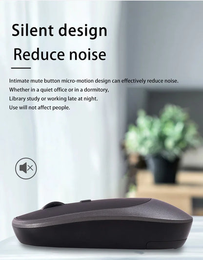 Lenovo Wireless Mouse USB Rechargeable Ergonomic Adjustable DPI Office Silent 2.4G Bluetooth Optical Electric Mice Game Office