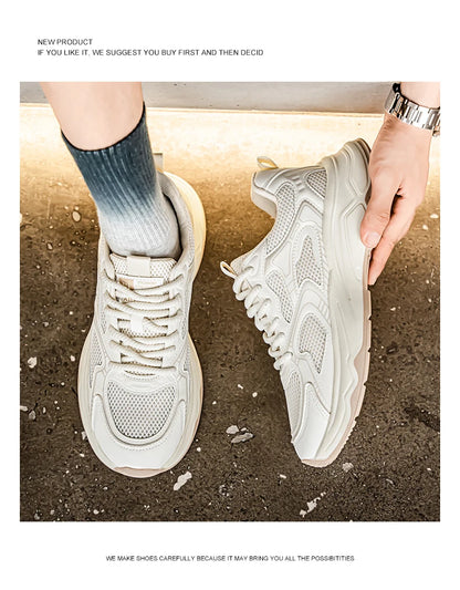 Zapatillas casuales rápidas para hombre, primavera/verano, suela blanda antideslizante, transpirables, para running al aire libre, moda juvenil, zapatillas deportivas Joker
