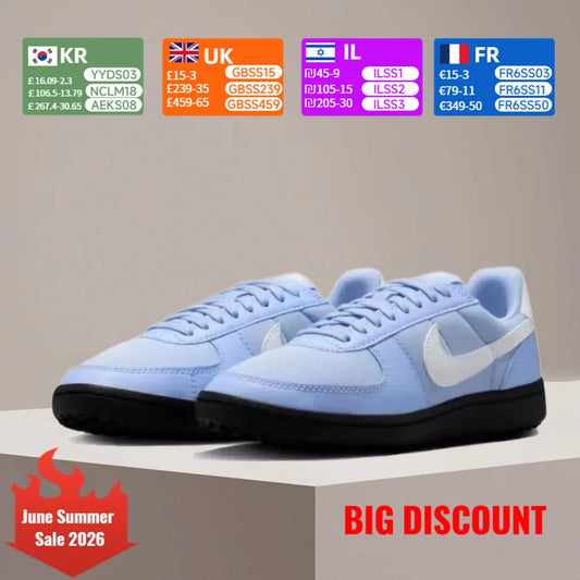 „Nike FIELD GENERAL“ sportiniai kasdieniai drabužiai, patvarūs, neslystantys, žemi, stilingi, universalūs, patvarūs sportiniai bateliai FZ5593-400