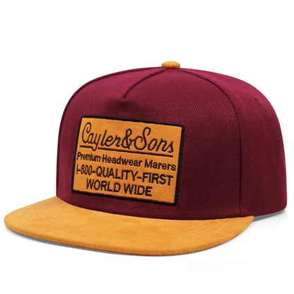 Luxury One Don't Mercy Cap Men Hats Flat Top Baseball Man Cap Women Men Adjustable Snapback Gorras Hombre Sports HipHop Sun Hat