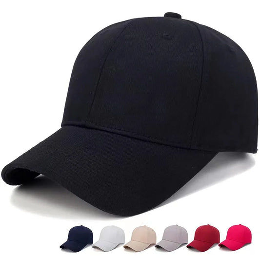 Colors Summer Autumn Fashion Soild Men Women Baseball Cap Adhesion Hat HipHop Adjustable Cool Sunhat Casquette Gorras Present