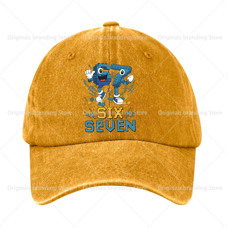 Steal A Brainrot 67 Children Baseball Cap Men Women Sun Hat New Adult Outdoor Sport Sunbonnet Retro Headgear Gift Hot Sales