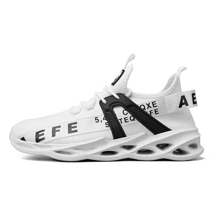 YRZL Mens Sneakers Lightweight Comfortable Mesh Breathable Sneakers Men Green Casual Shoes Thick Sole Running Shoes for Men