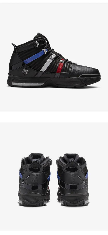 Nike Zoom LeBron III QS da uomo, scarpe da basket nuove DO9354-001