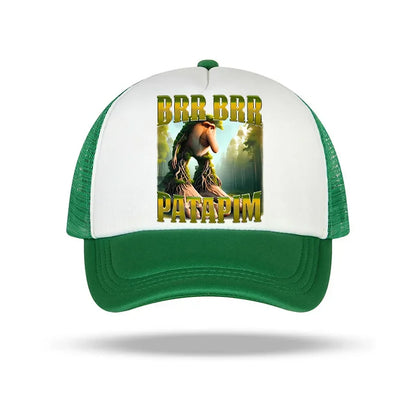 Italian Brainrot Kids Baseball Cap Boy Casual Hat Children Sports Sun Hats Tung Sahur Tralalers Shark Adjustable Bonnet Men Gift