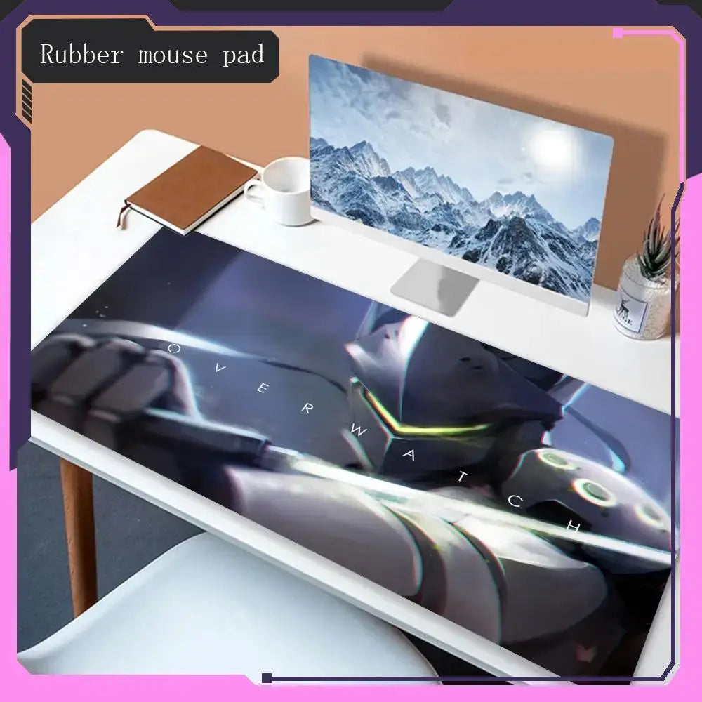 Hot selling items overwatch Mouse Pad Animation mouse pad game accessories desktop Hot selling mouse pad laptop game mouse pad