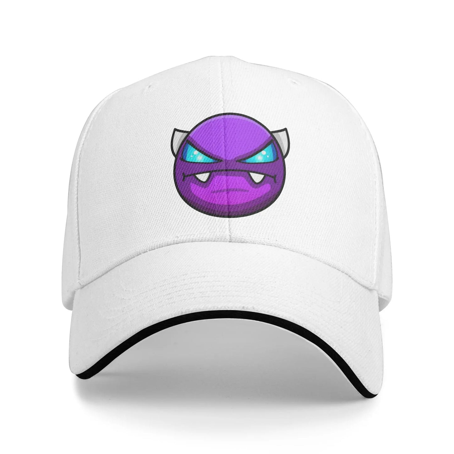 Geometry Gaming Cube Dash Baseball Caps Hip Hop Extreme Demon Sandwich Cap Unisex Style Adjustable Dad Hat Running Golf