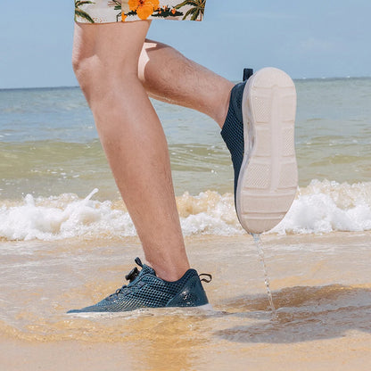 2026 Men Women Quick-Dry Wading Shoes Water Breathable AquaIn Upstream Antiskid Outdoor Sports Wearproof Beach Sneakers 39-46